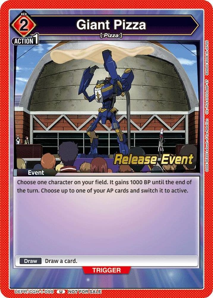 Giant Pizza (Release Event)