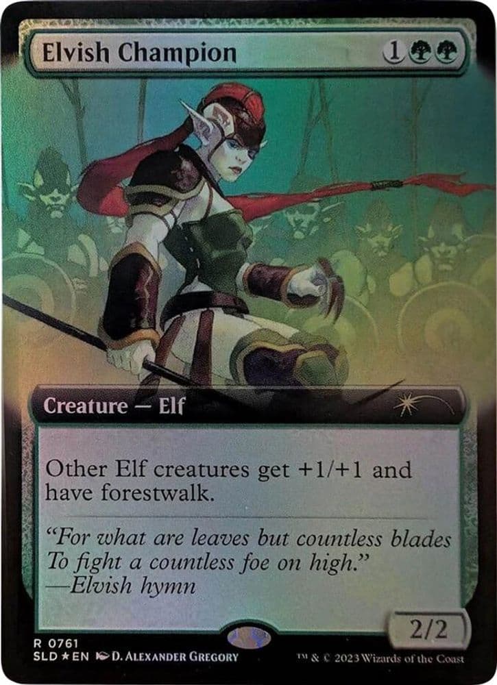 Elvish Champion (Extended Art)