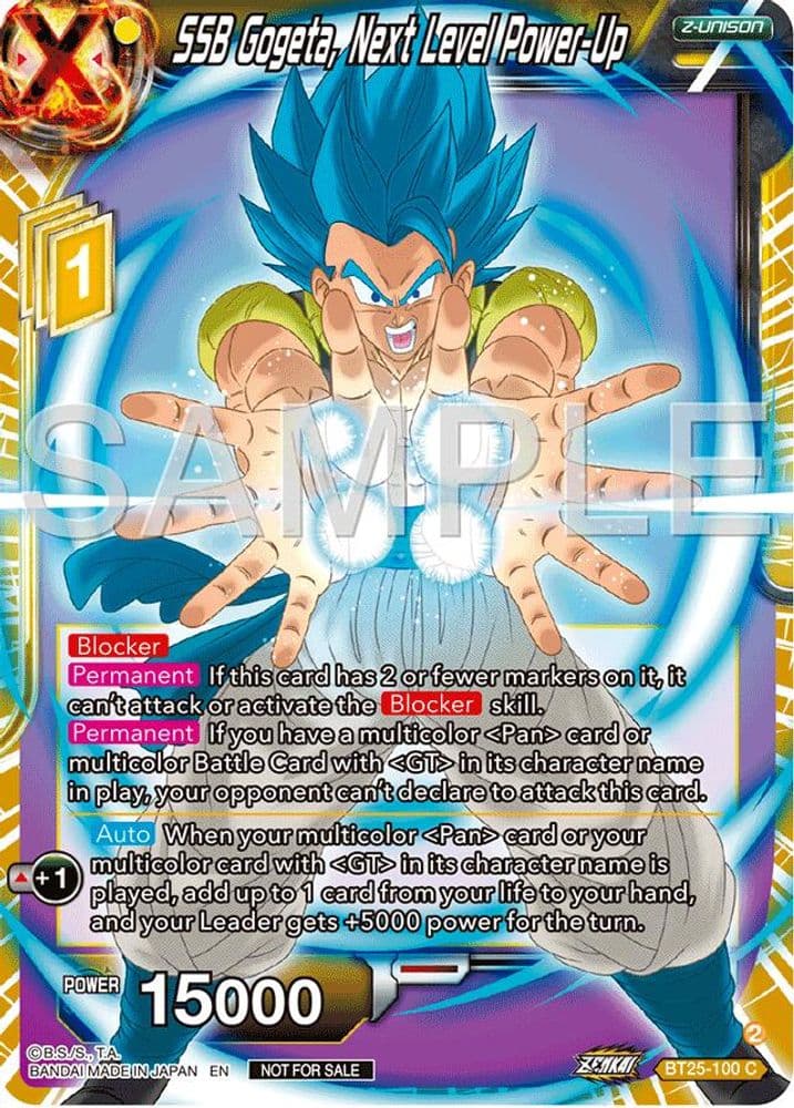 SSB Gogeta, Next Level Power-Up (Championship 2024 Finals Zenkai Pack)
