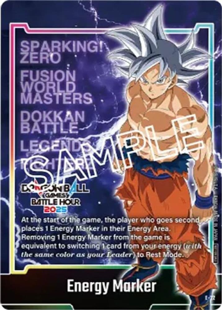 Energy Marker (Dragon Ball Games Battle Hour 2025 Promo Card Set)