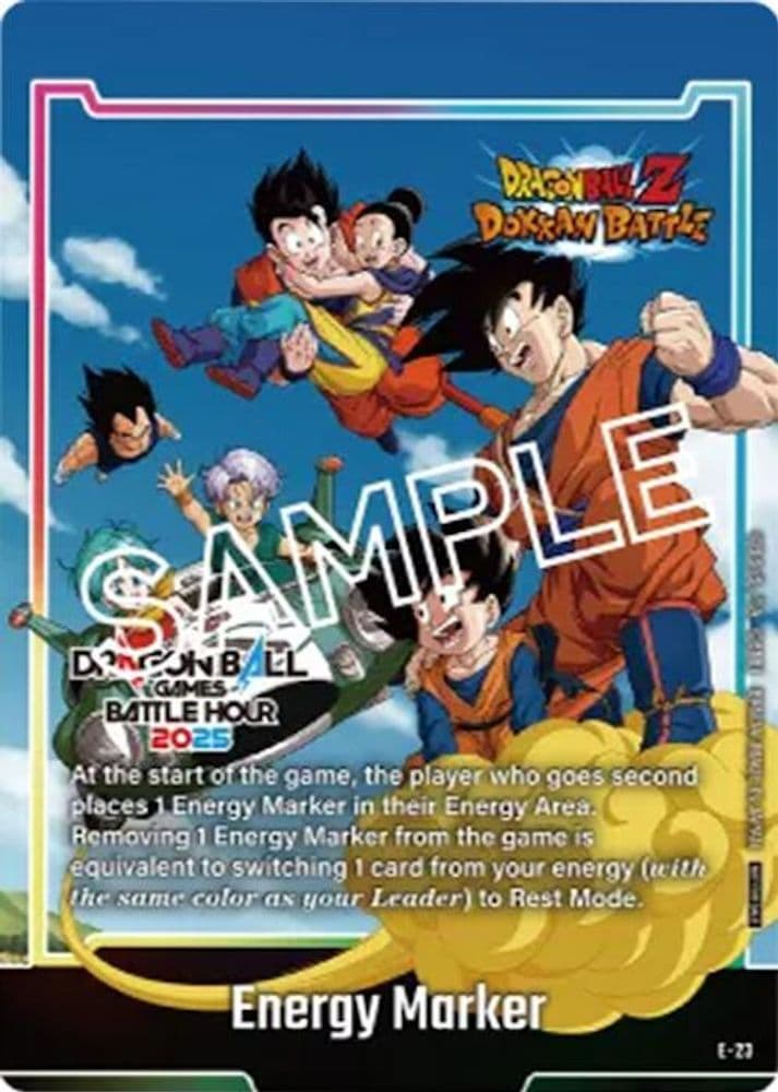 Energy Marker (Dragon Ball Games Battle Hour 2025 Promo Card Set)