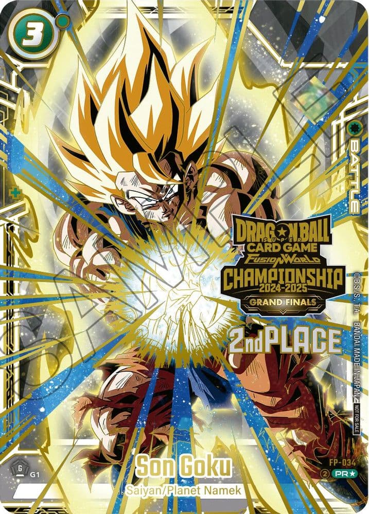 Son Goku (2nd Place)