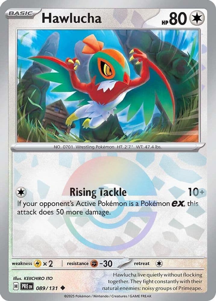 Hawlucha (Poke Ball Pattern)