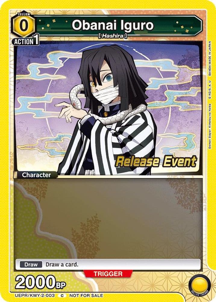 Obanai Iguro (Release Event)