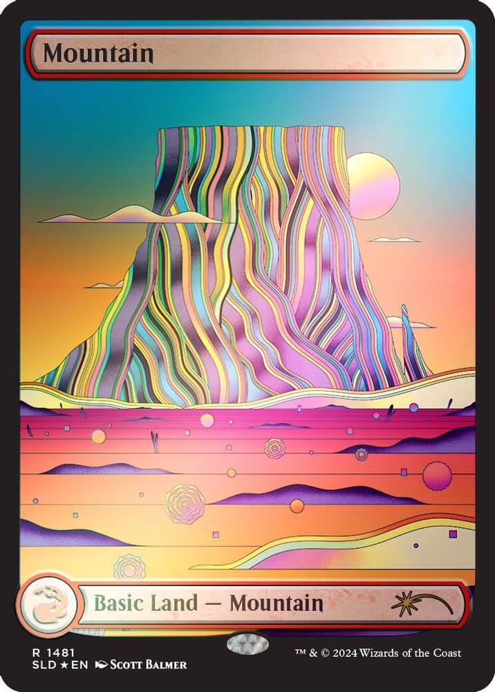 Mountain (Rainbow Foil)