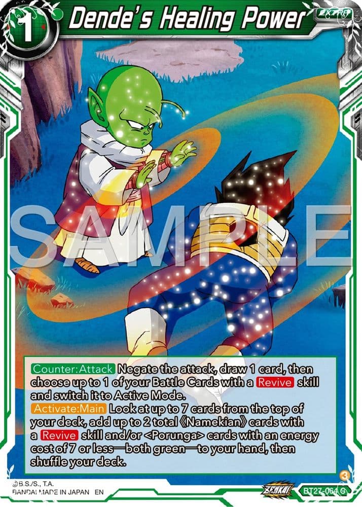 Dende's Healing Power
