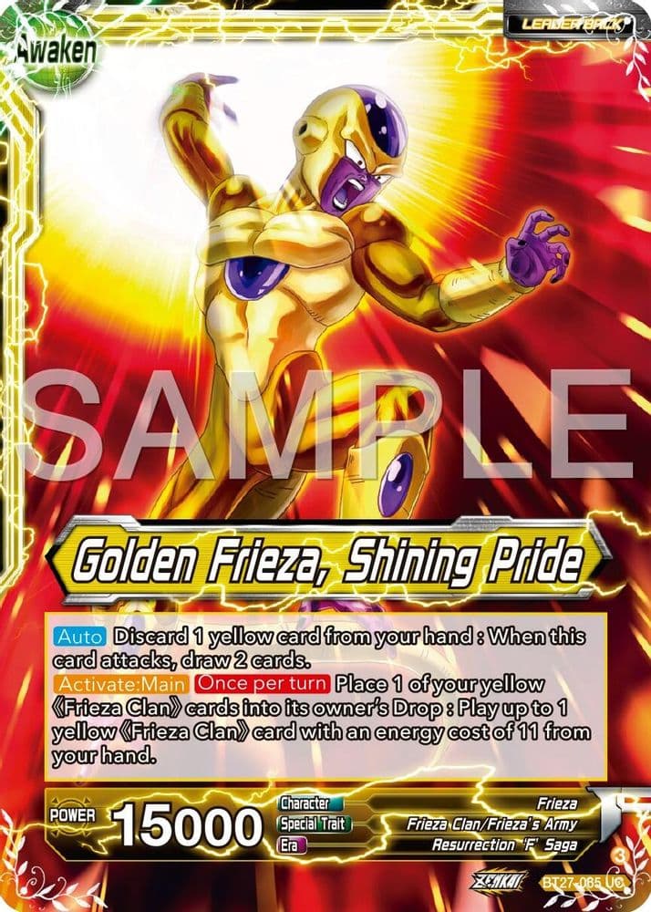 Frieza // Golden Frieza, Shining Pride