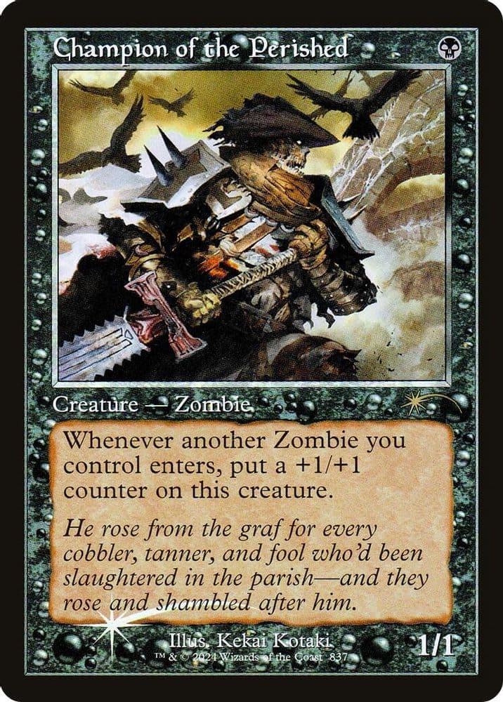 Champion of the Perished (Retro Frame)