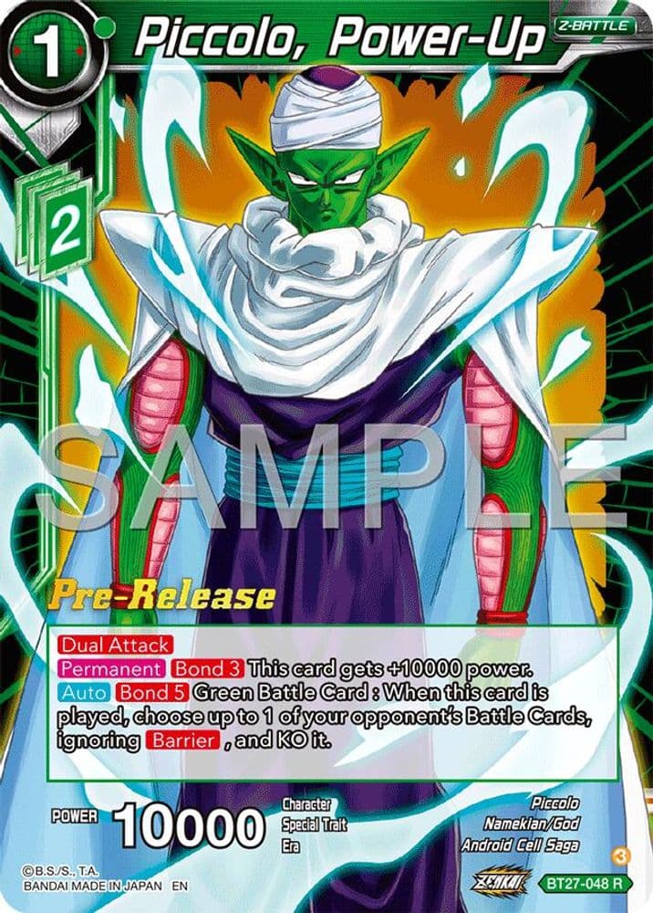 Piccolo, Power-Up (Pre-Release)