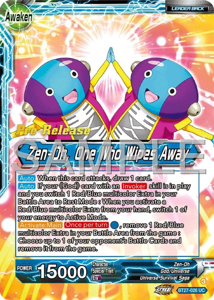 Zen-Oh // Zen-Oh, One Who Wipes Away (Pre-Release)