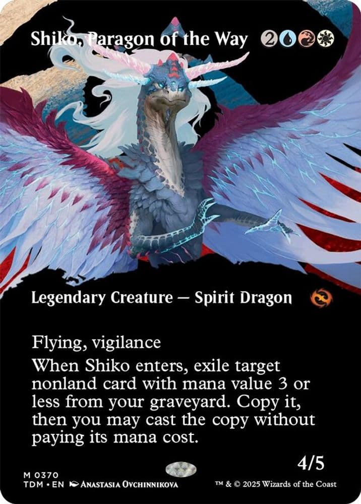 Shiko, Paragon of the Way (Borderless)