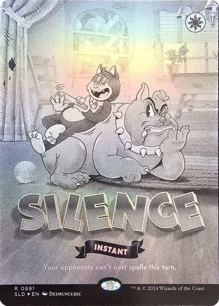 Silence (0881) (Black & White Foil)