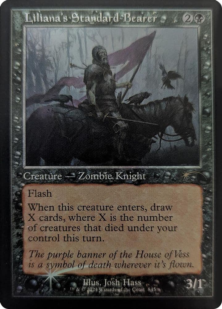 Liliana's Standard Bearer (Retro Frame)