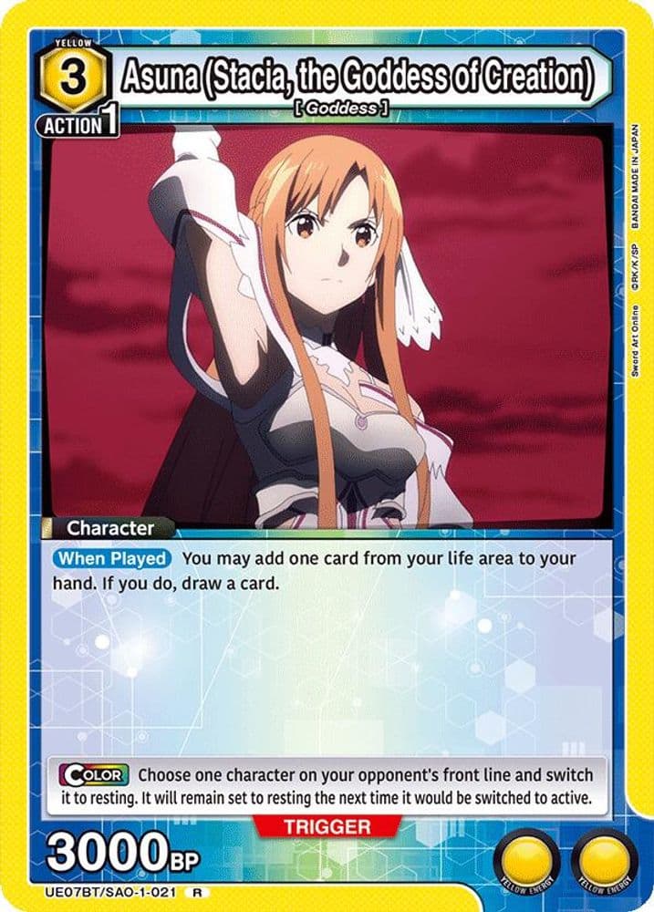 Asuna (Stacia, the Goddess of Creation)