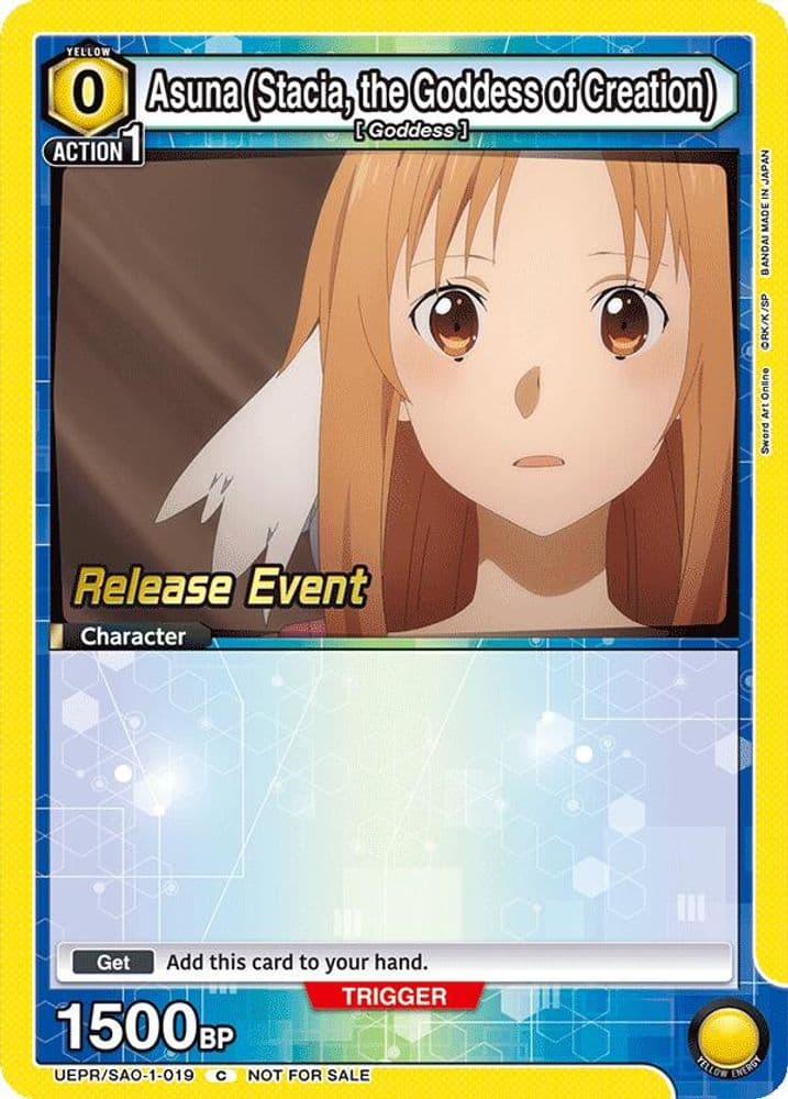 Asuna (Stacia, the Goddess of Creation) (Release Event)