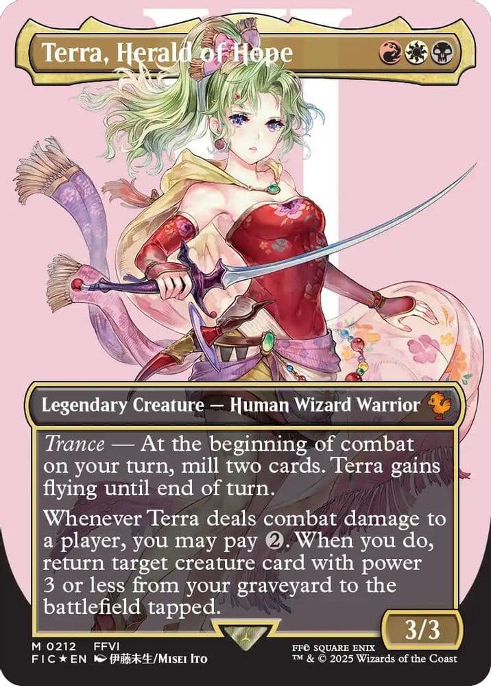 Terra, Herald of Hope (Borderless · Surge Foil)