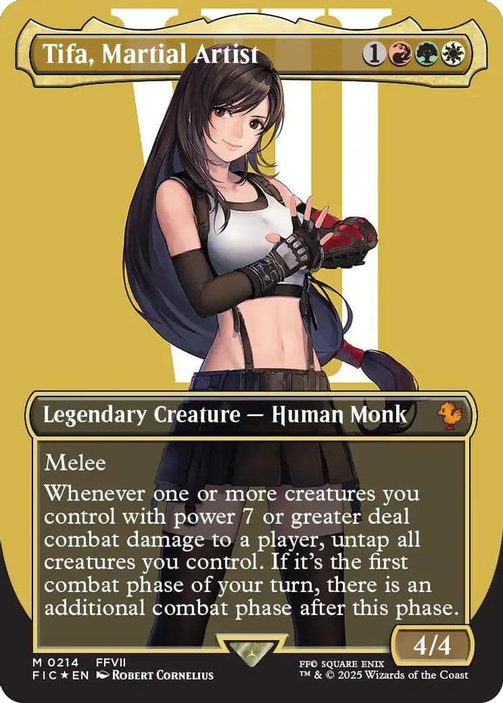 Tifa, Martial Artist (Borderless · Surge Foil)