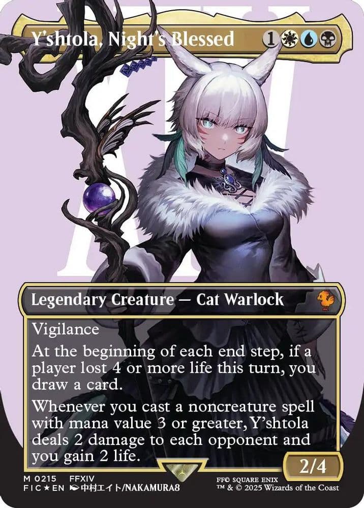 Y'shtola, Night's Blessed (Borderless · Surge Foil)