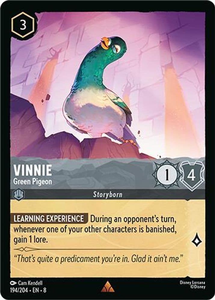 Vinnie - Green Pigeon