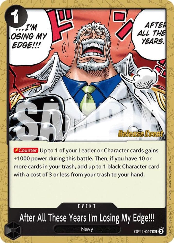After All These Years I'm Losing My Edge!!! (Release Event)