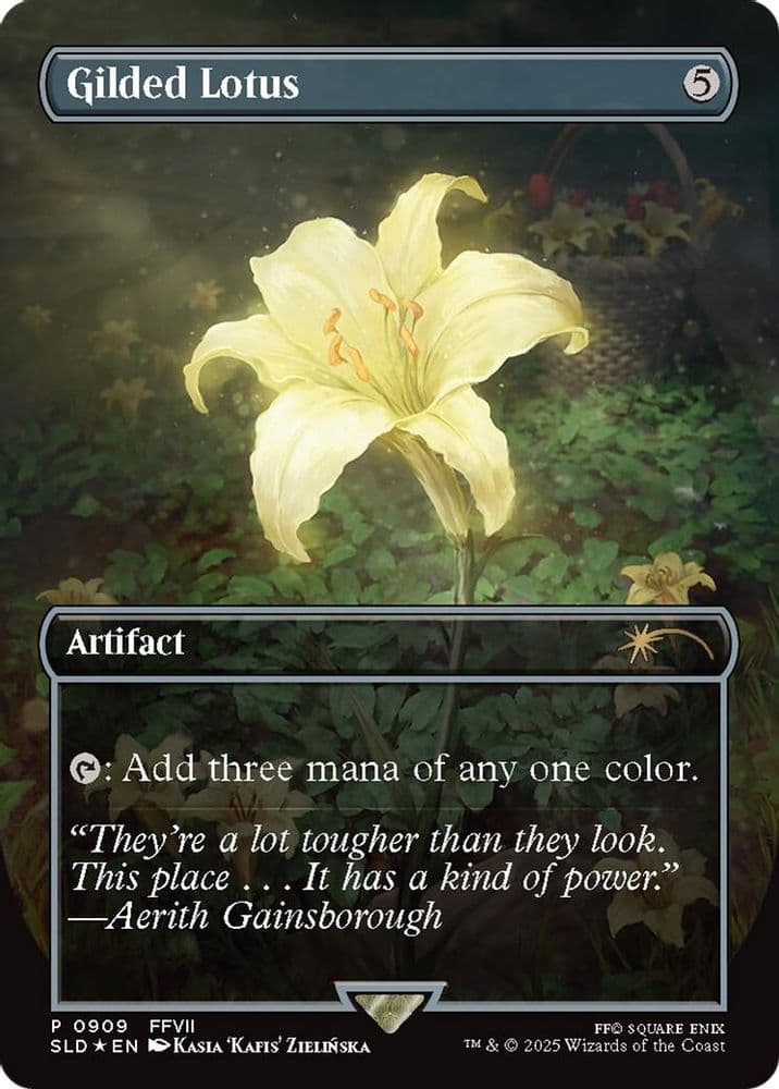 Gilded Lotus (Rainbow Foil)