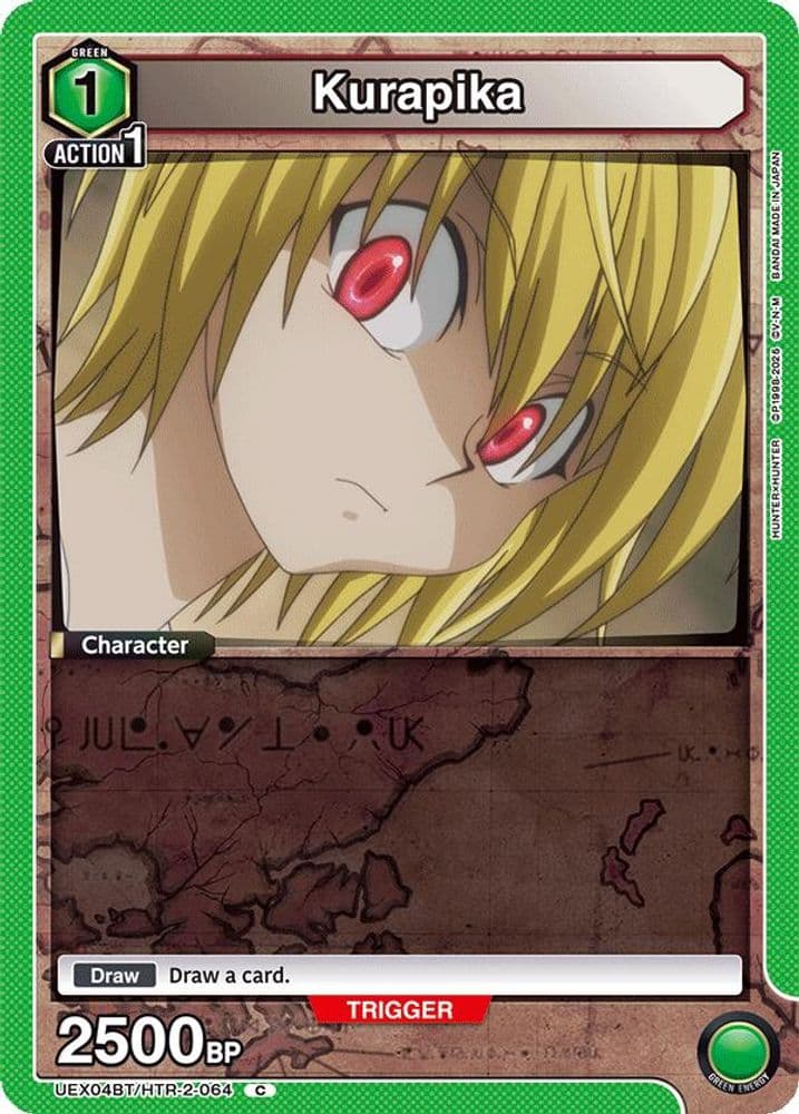 Kurapika (Box Topper Foil)