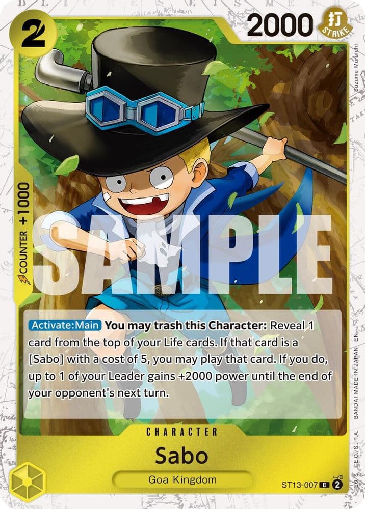 Sabo (Pirate Foil)