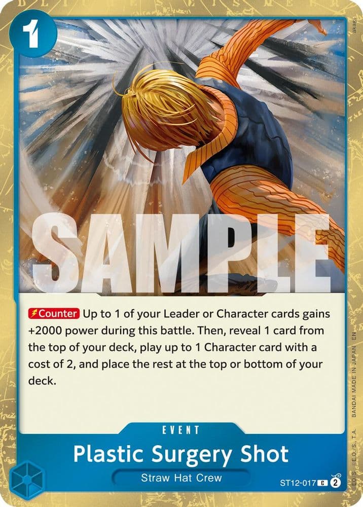 Plastic Surgery Shot (Pirate Foil)