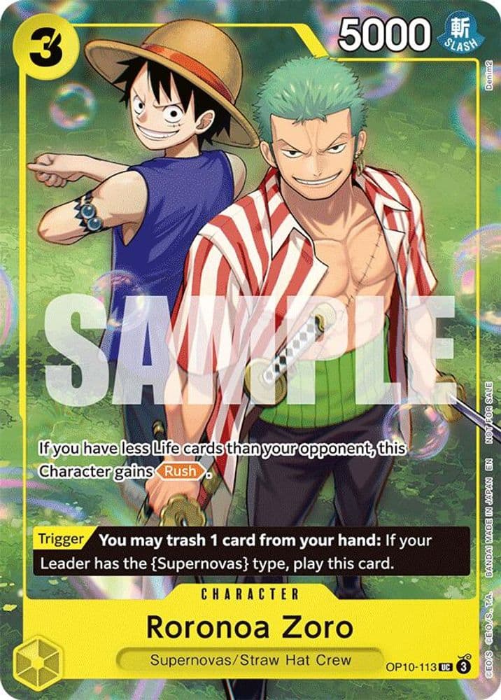 Roronoa Zoro (Learn Together Deck Set - Set Sail Event)