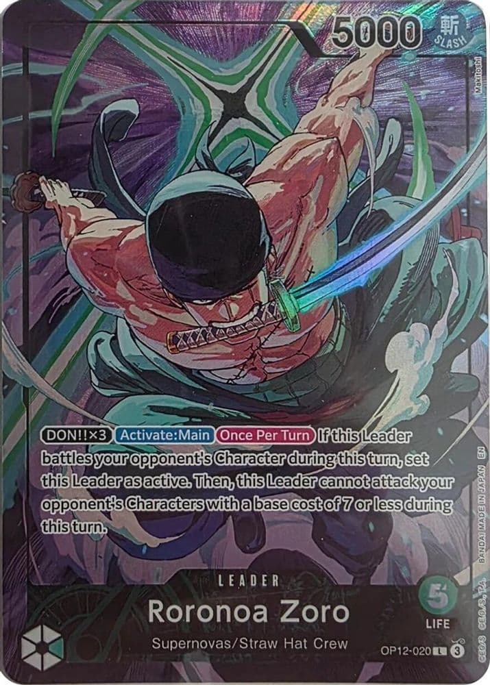 Roronoa Zoro (Official Playmat Limited Edition Vol.4)