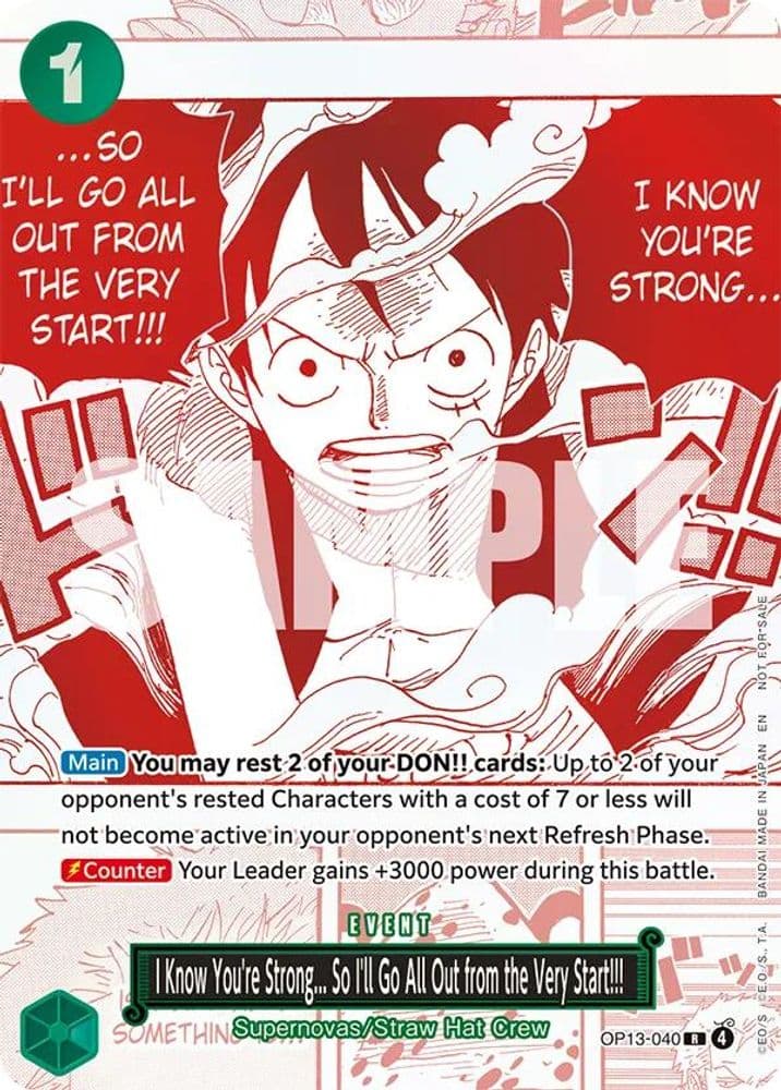 I Know You're Strong... So I'll Go All Out from the Very Start!!! (3rd Anniversary Treasure Campaign Pack)