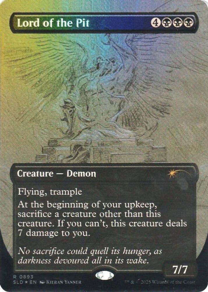 Lord of the Pit (Sketch Showcase · Rainbow Foil)