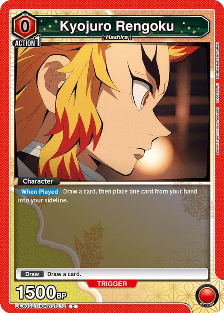 Kyojuro Rengoku (Box Topper Foil)