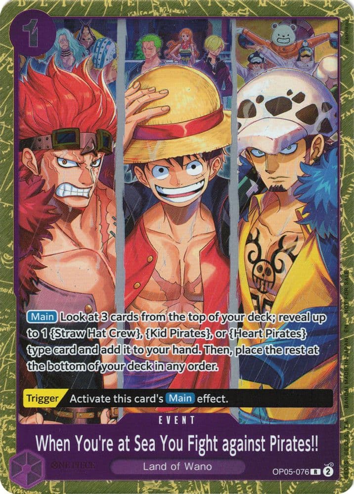 When You're at Sea You Fight against Pirates!! (2025 Pirates League Finals Textured Foil)