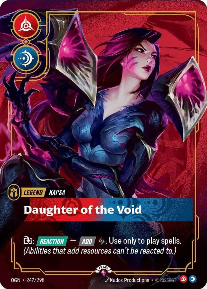 Kai'Sa - Daughter of the Void (Organized Play Promotional · Metal · Best Of)