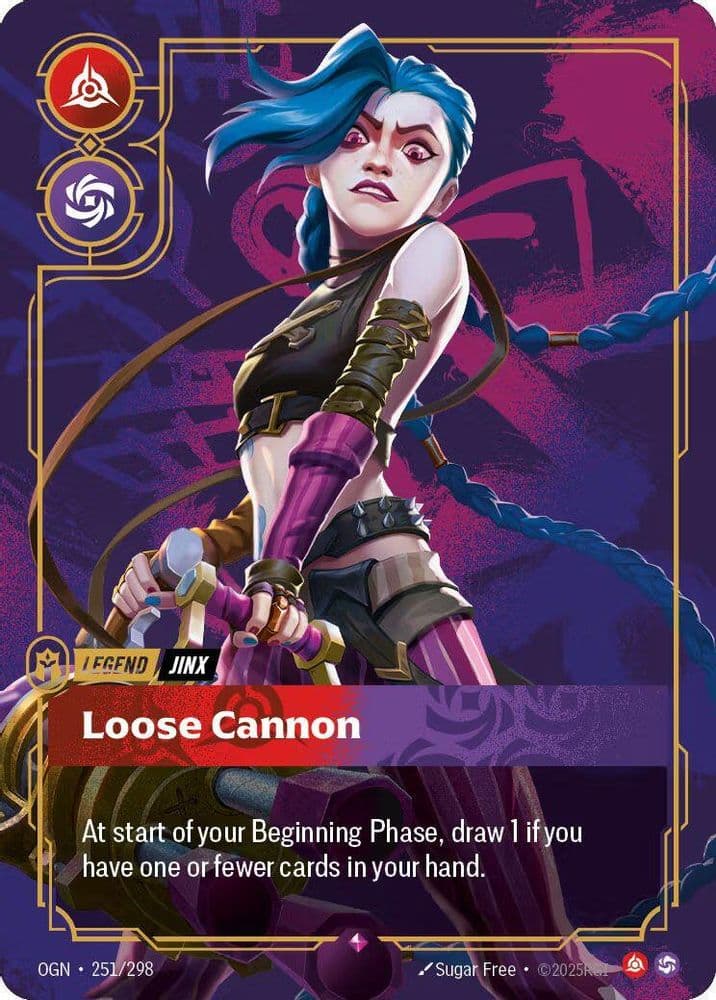 Jinx - Loose Cannon (Organized Play Promotional · Metal · Best Of)