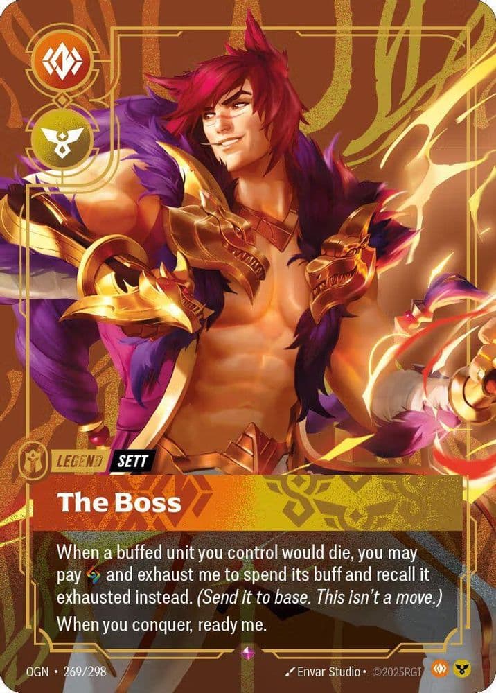 Sett - The Boss (Organized Play Promotional · Metal · Best Of)