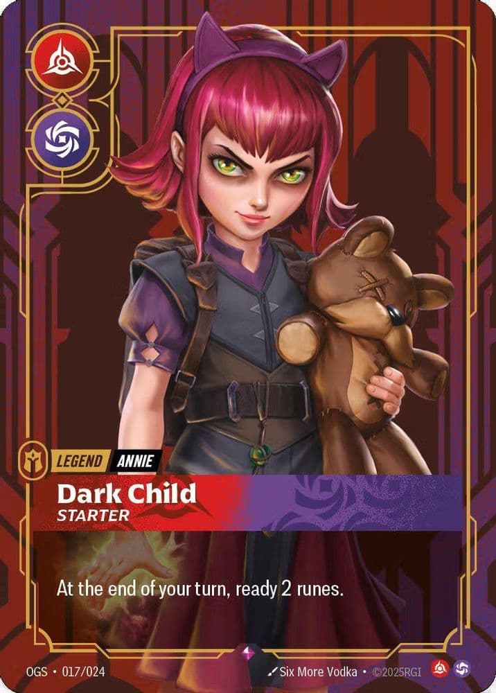 Annie - Dark Child (Organized Play Promotional · Metal · Best Of)