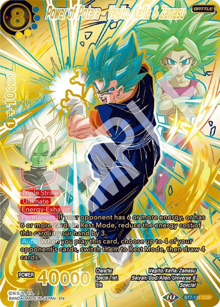 Power of Potara - Vegito, Kefla & Zamasu (GDR)