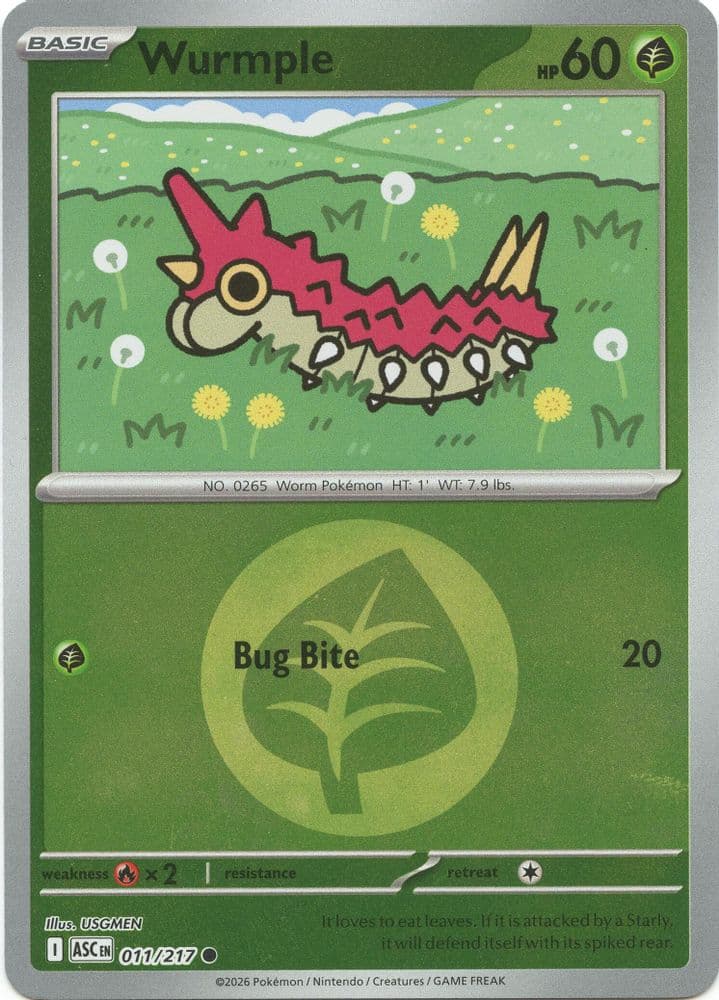 Wurmple (Energy Symbol Pattern)