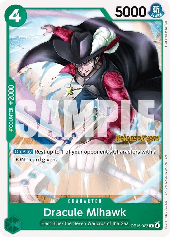 Dracule Mihawk (Release Event)