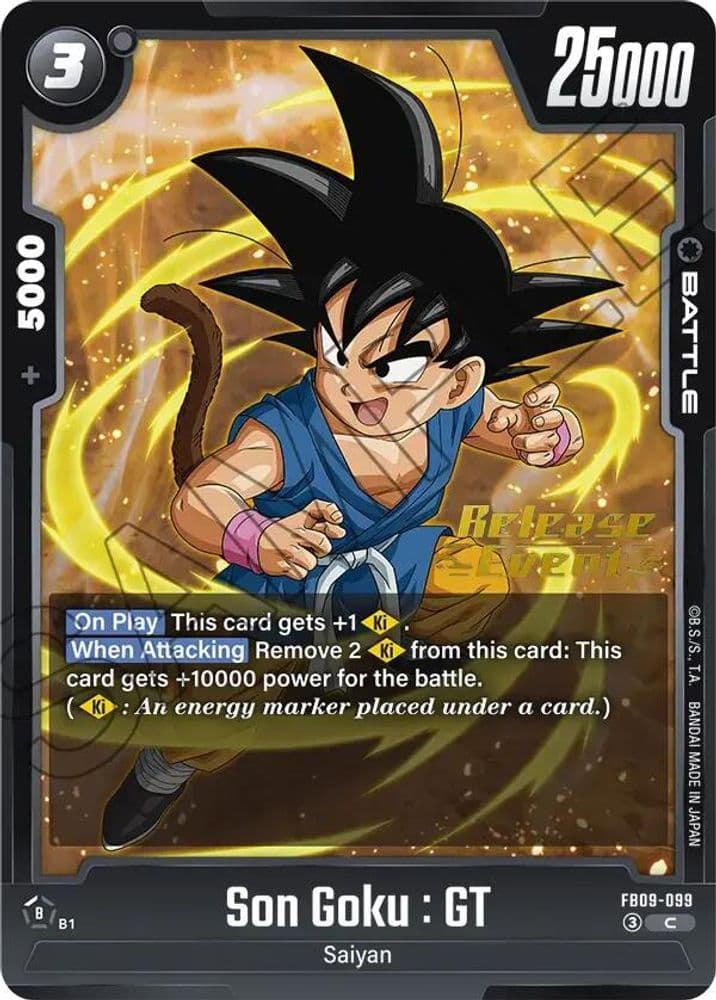 Son Goku : GT (Release Event)