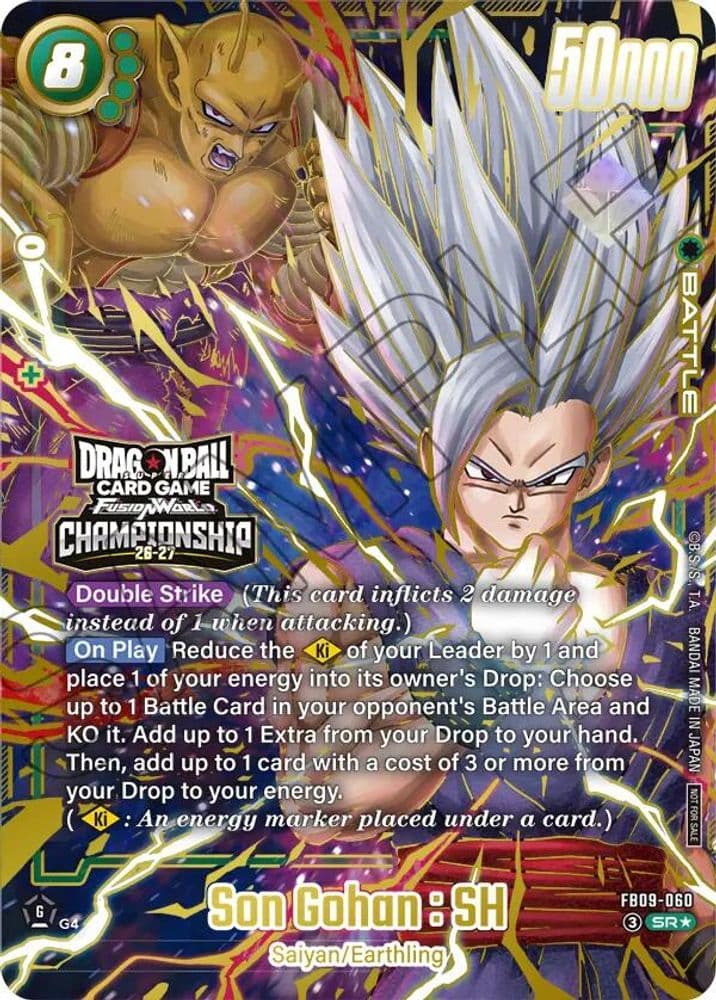 Son Gohan : SH (Championship 26-27)
