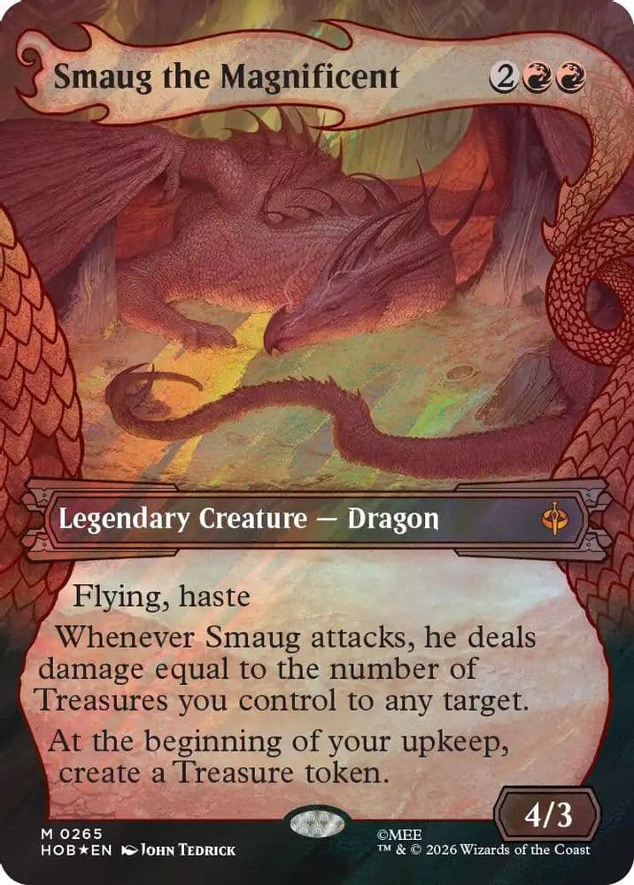 Smaug the Magnificent (Showcase · Surge Foil)