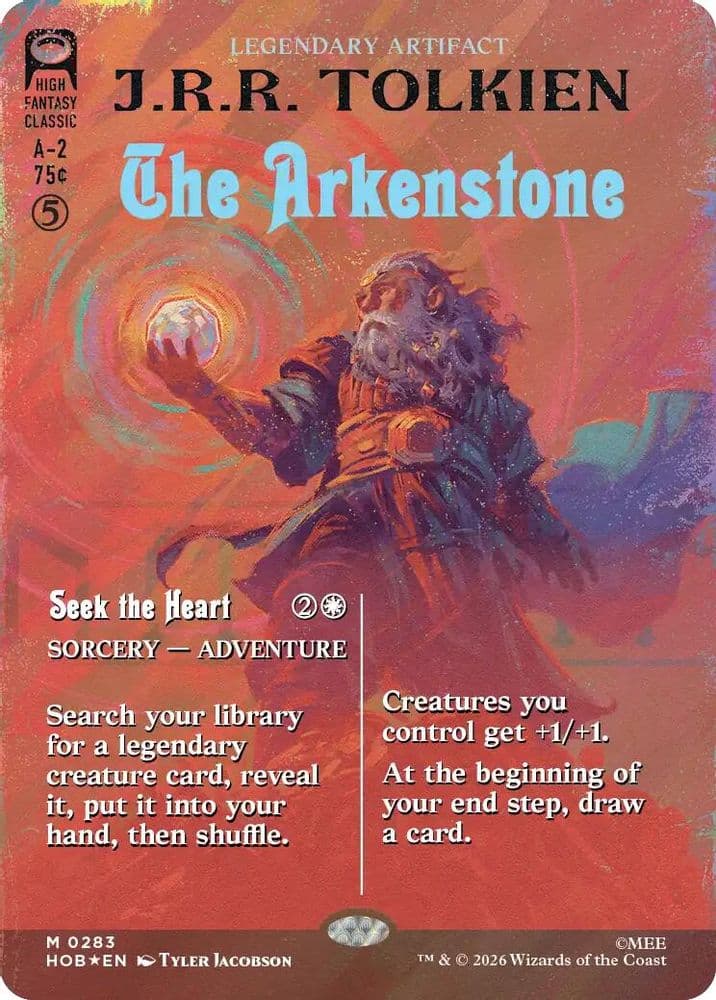 The Arkenstone (Borderless · Surge Foil)