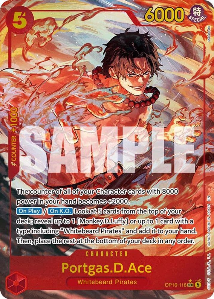 Portgas.D.Ace (Alternate Art)