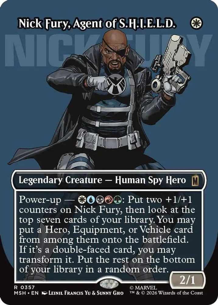 Nick Fury, Agent of S.H.I.E.L.D. (Borderless)