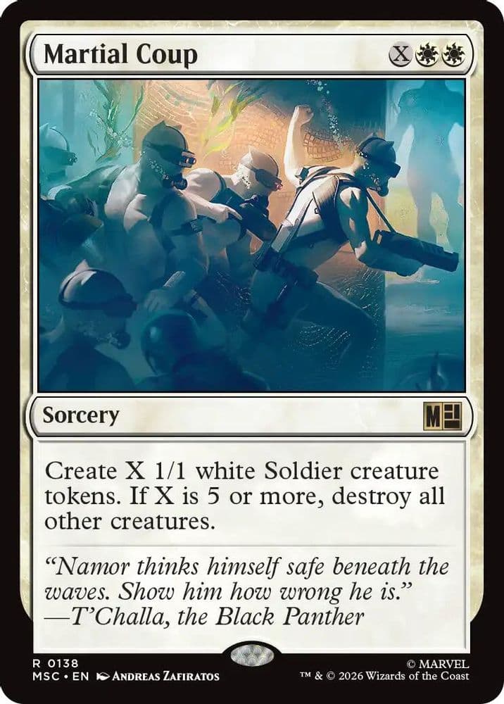 Martial Coup (Surge Foil)