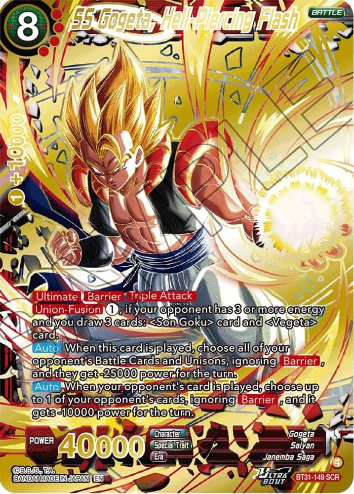 SS Gogeta, Hell-Piercing Flash