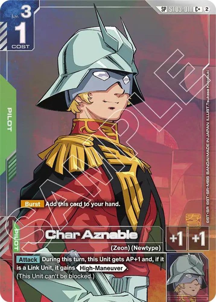 Char Aznable (C+ · SP)